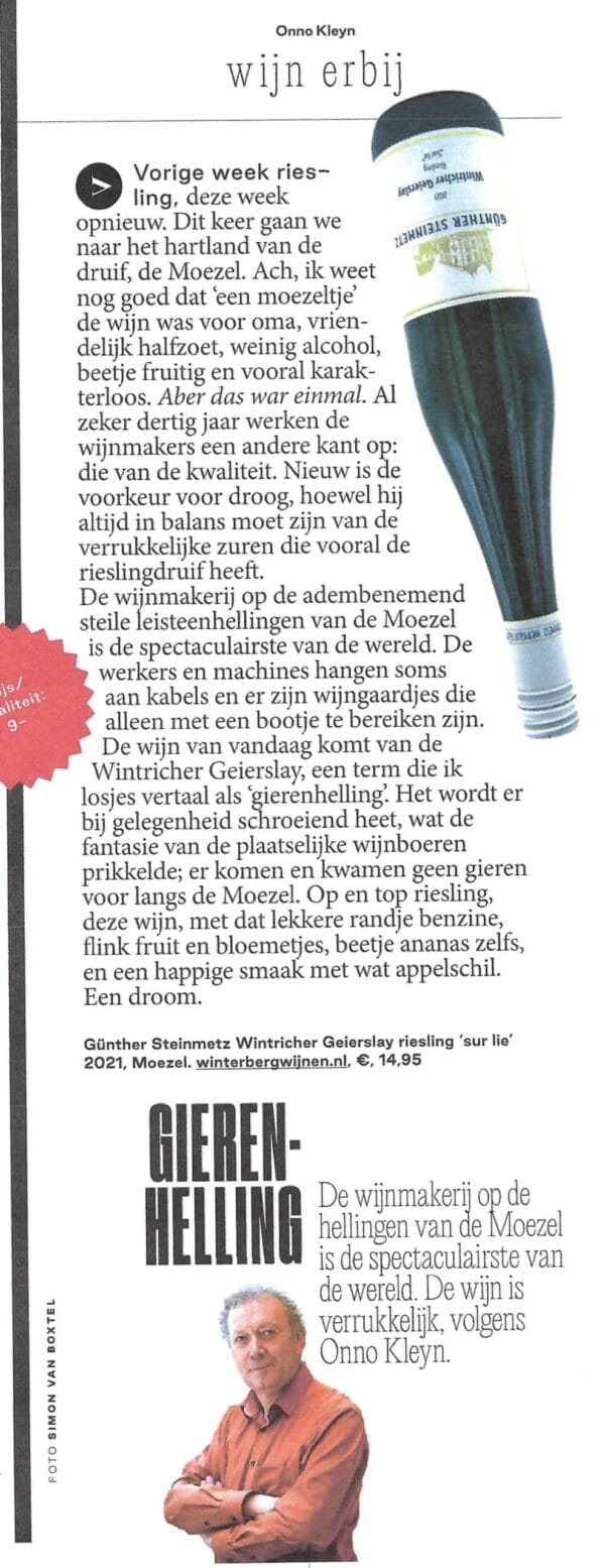 Riesling Geierslay in VK 10-06-2023